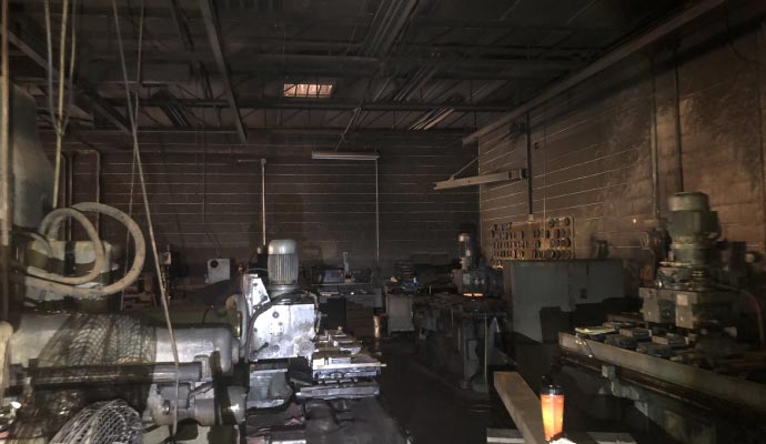 Fire damage