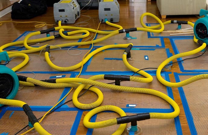 water damage restoration equipment